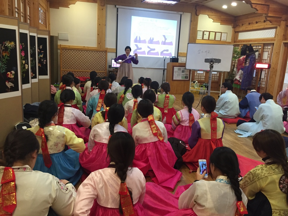 2015年留学生全州文化体验